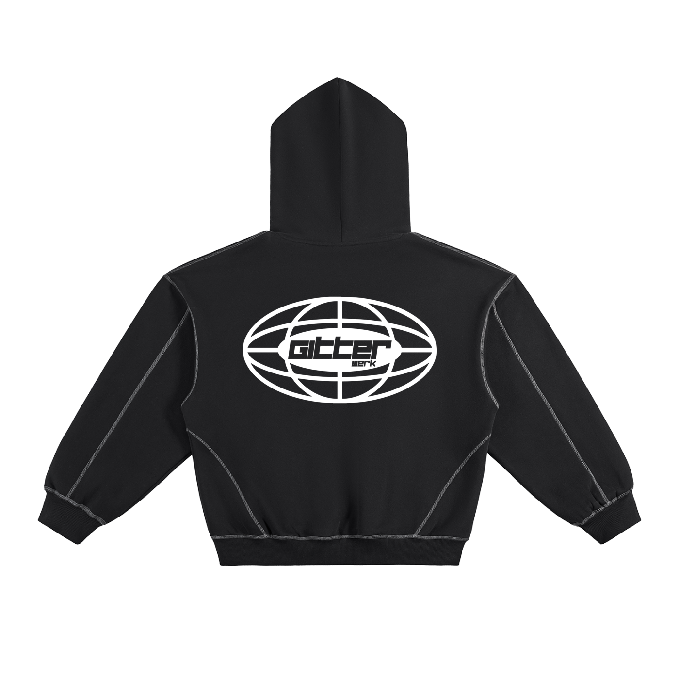 Black Tracksuit Hoodie