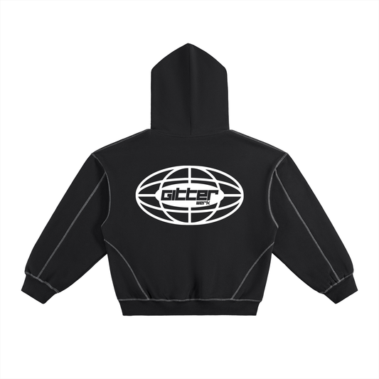 Black Tracksuit Hoodie