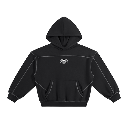 Black Tracksuit Hoodie